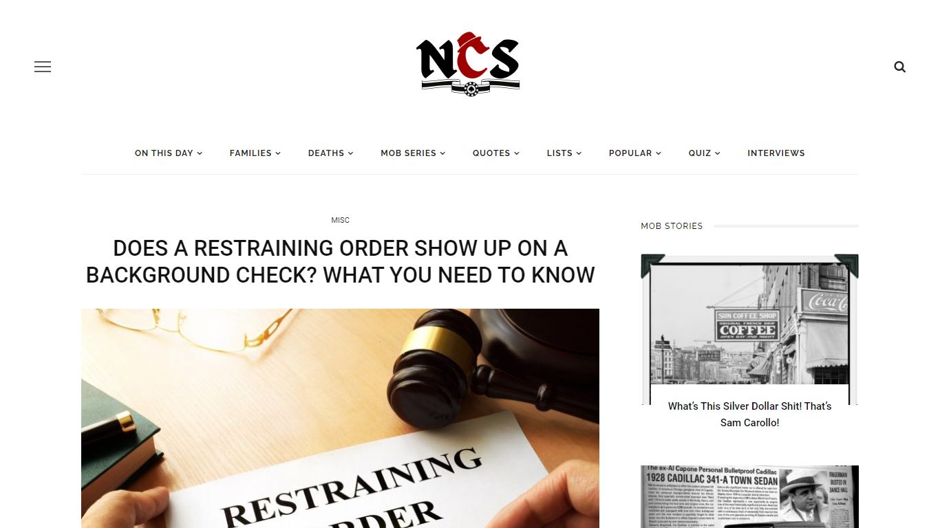 Does a Restraining Order Show Up on a Background Check? What You Need ...